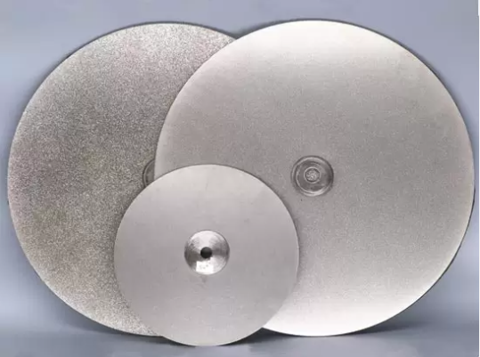 Electroplated diamond coated flat grinding disc gem grinding wheel