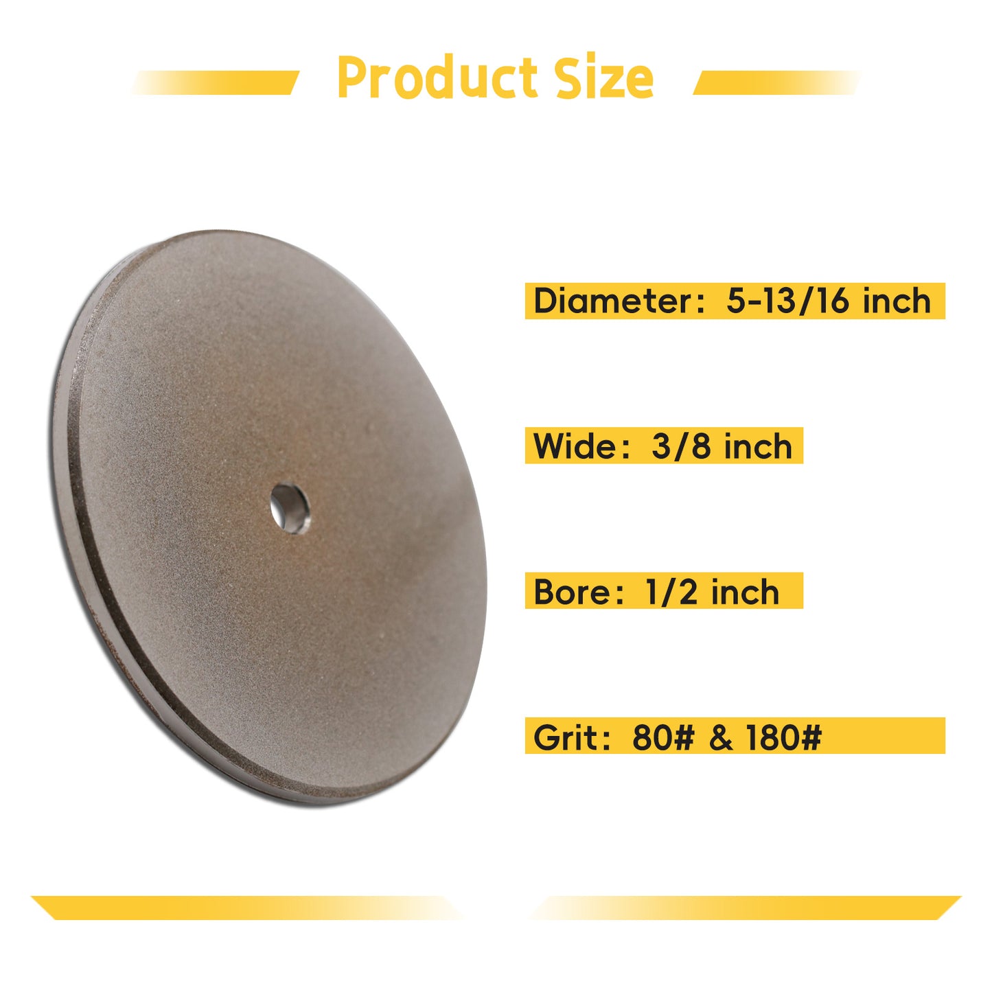 Double-Sided CBN Grinding Disk – Compatible with WS3000 - Sharpening for Hardened Steel