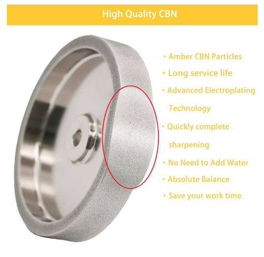 8 cbn grinding wheel