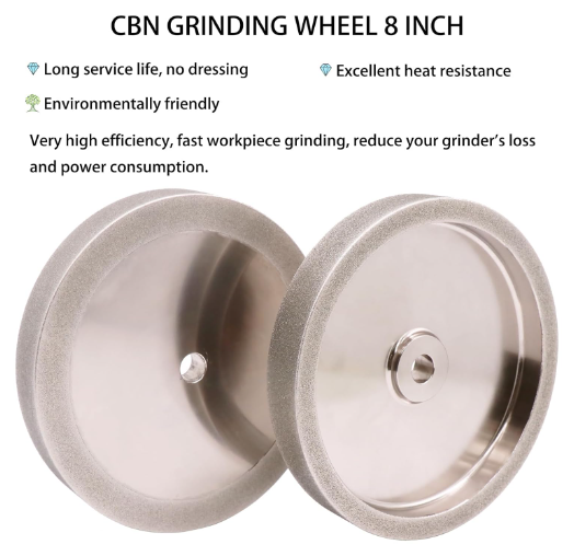 8 inch CBN Grinding Wheel Set 1