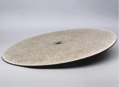 Electroplated diamond coated flat grinding disc gem grinding wheel
