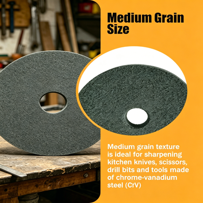 80 Grit Grinding Wheel for Crankshaft & Electric Motor Sharpening