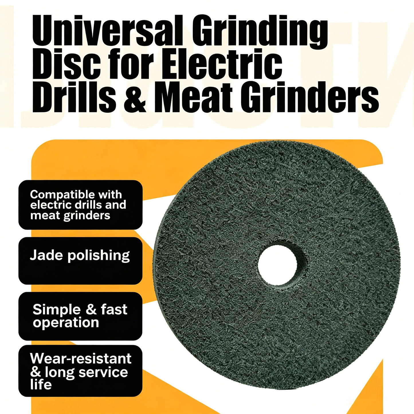80 Grit Grinding Wheel for Crankshaft & Electric Motor Sharpening
