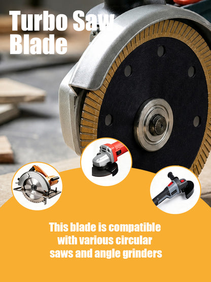 4.5" Diamond Crack Chaser Blade for Concrete – 115mm x 7/8" Dry Cutting Groove Disc