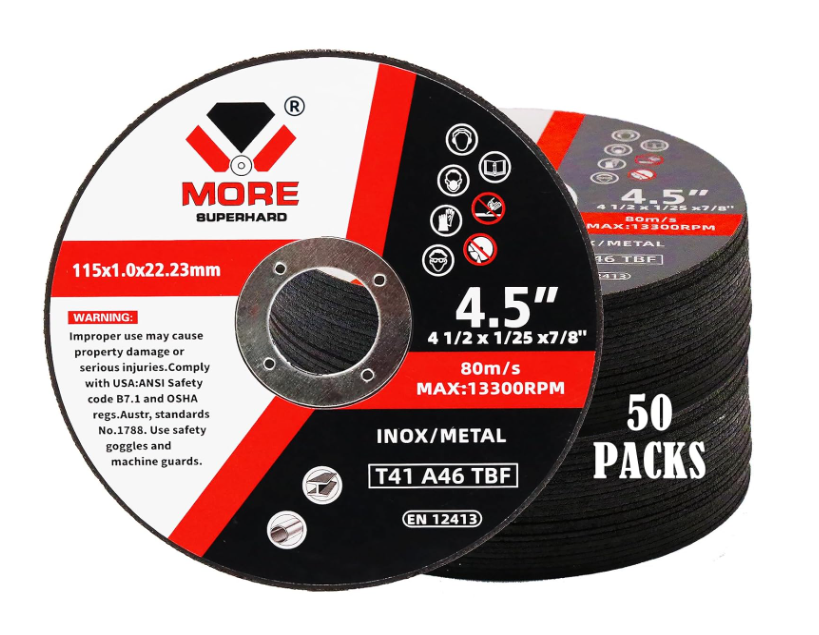 115×1.0×22.23 mm Cut Off Wheel for Angle Grinder – 4.5" Metal Cutting Disc