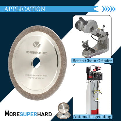 5-3/4 inch CBN grinding wheel for chainsaw chains