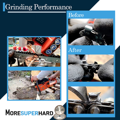5-3/4 inch CBN grinding wheel for chainsaw chains