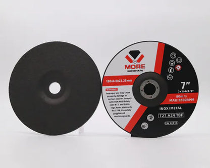 Disco de desbaste de centro hundido, disco de desbaste para acero y metales