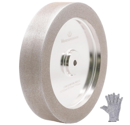10 inch CBN Grinding Wheel for Sharpening Woodturning Tools,250 x 50 x 12mm