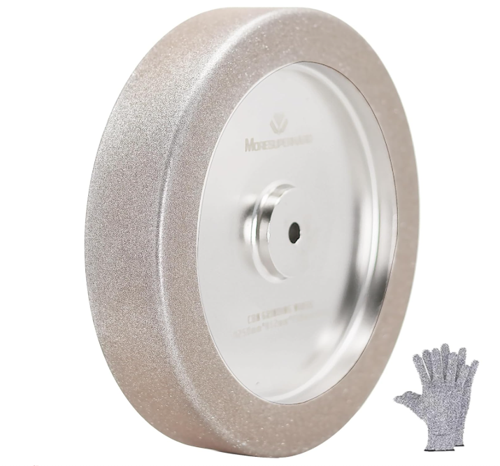 10 inch CBN Grinding Wheel for Sharpening Woodturning Tools,250 x 50 x 12mm