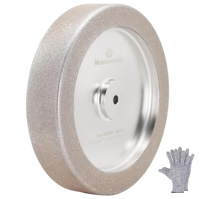 10 inch CBN Grinding Wheel for Sharpening Woodturning Tools,250 x 50 x 12mm